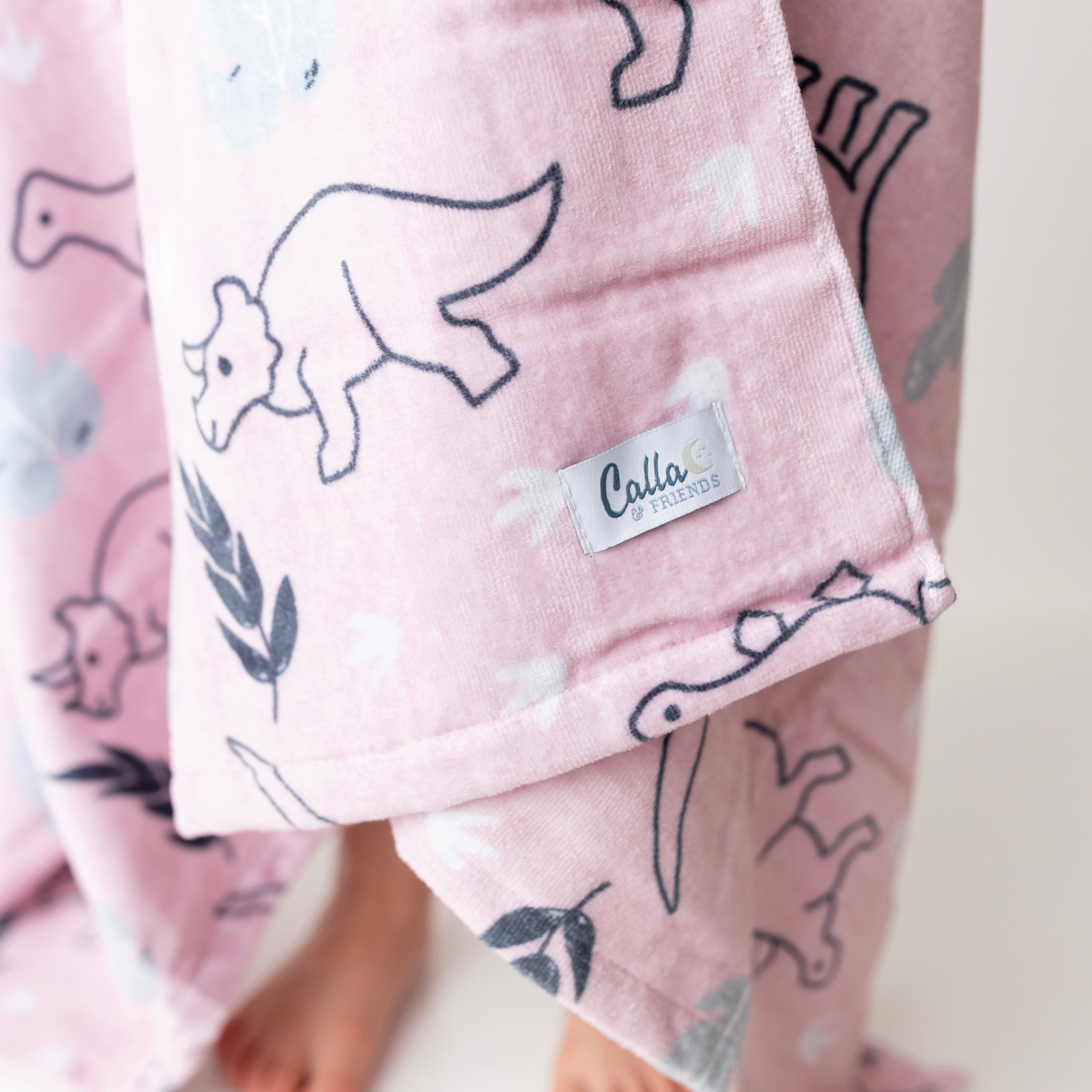 Calla and Friends The Kenzie Beach Towel - Dinos | Playroom Avenue