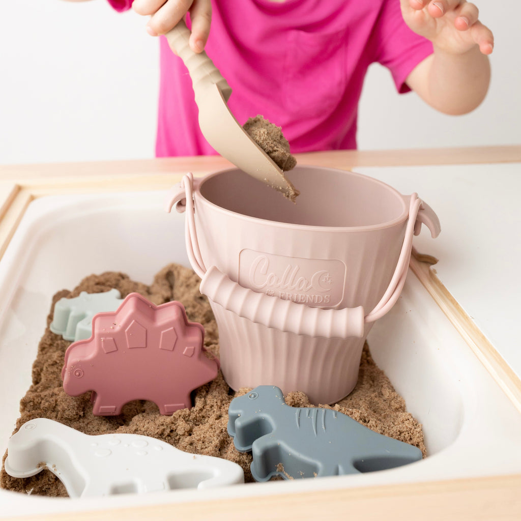Calla and Friends Ainsley's Dinos Silicone Beach Toy Set | Playroom Avenue