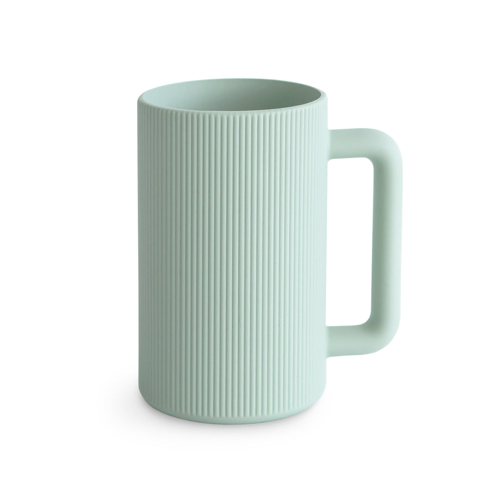 Mushie Bath Rinse Cup Cambridge Blue | Playroom Avenue