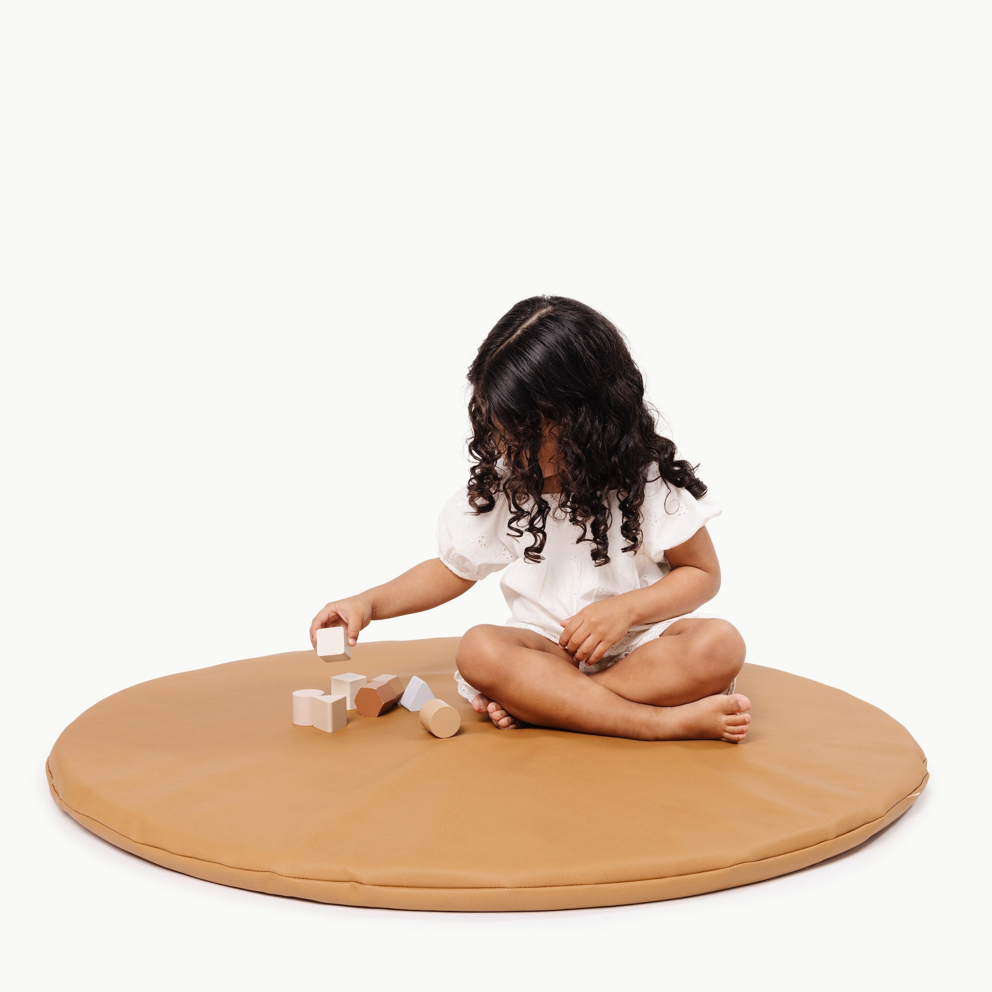 Wholesale Padded Mini Playmat Camel Circle | Playroom Avenue