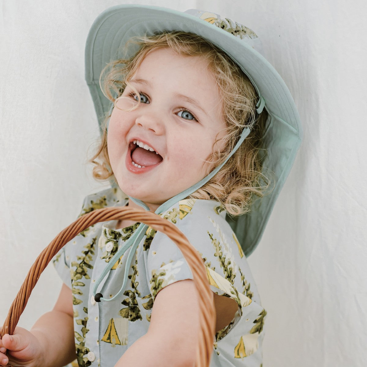 Milkbarn Island Leaf Sun Safety Play Hat | Playroom Avenue