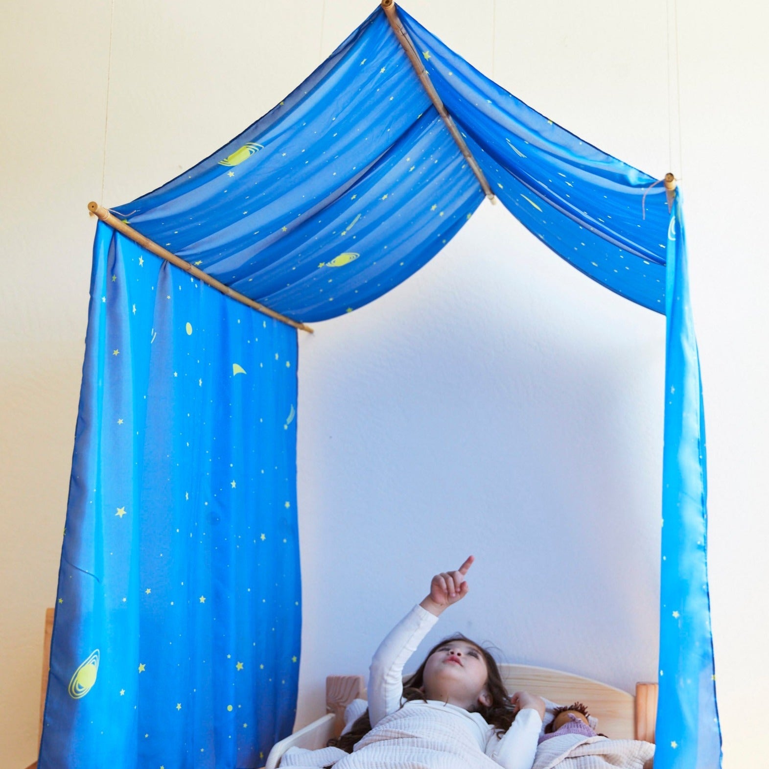 Sarah's Silks Double Star Playsilk | Playroom Avenue