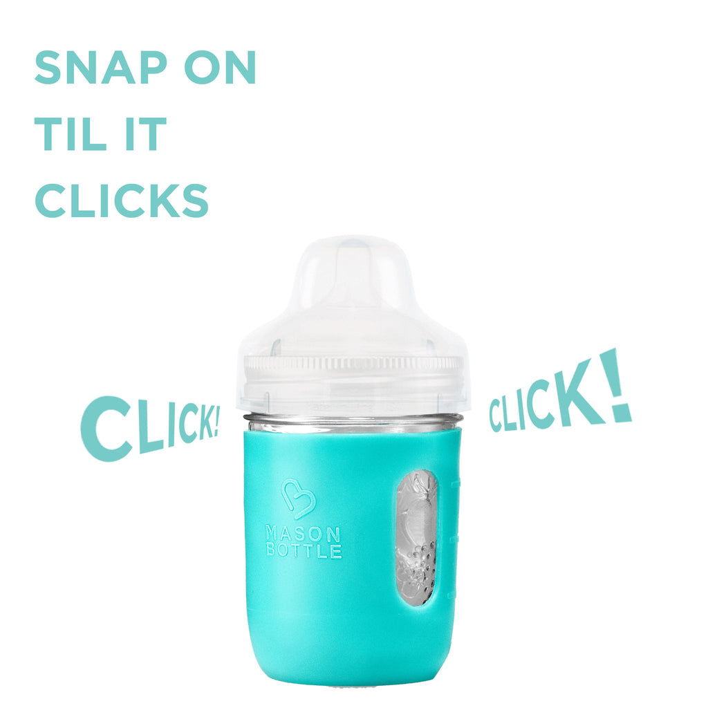 Mason Bottle Cap for Metal Mason Jar Rings | Playroom Avenue