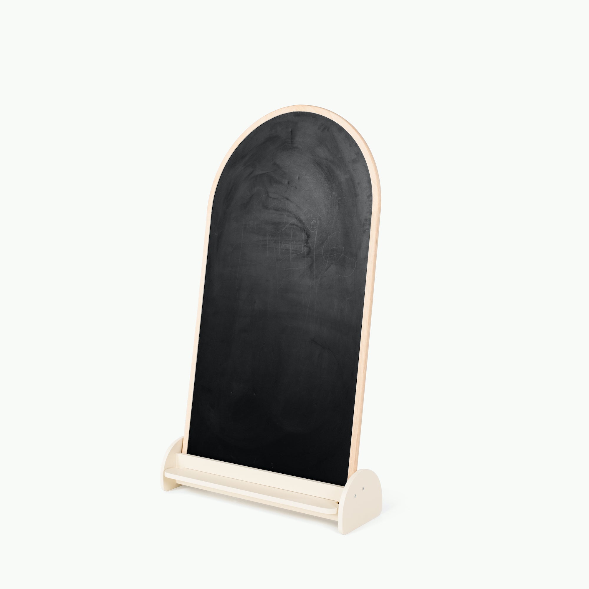 Gathre Arched Chalkboard Stand Ivory | Playroom Avenue