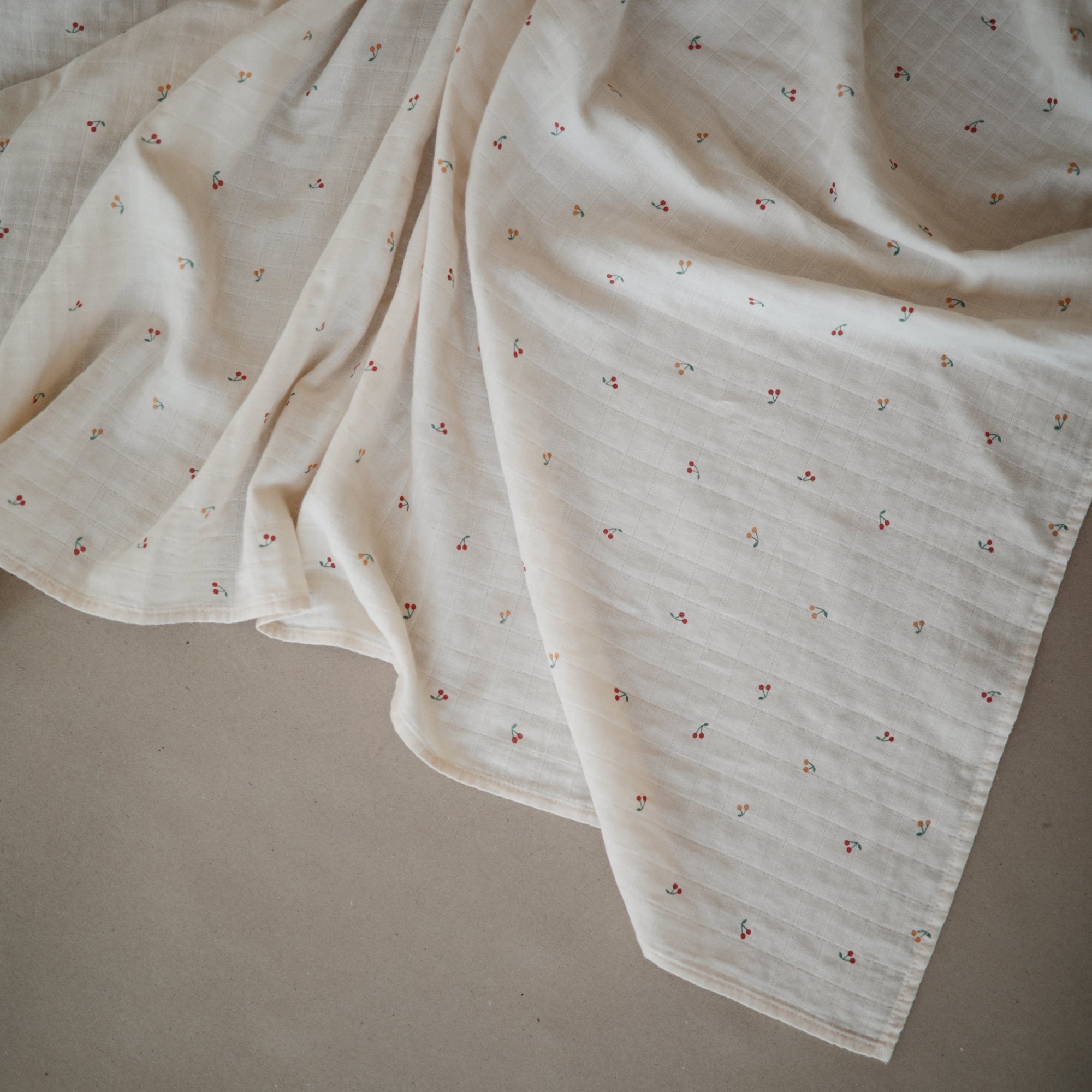 Mushie Organic Cotton Muslin Swaddle Blanket | Playroom Avenue