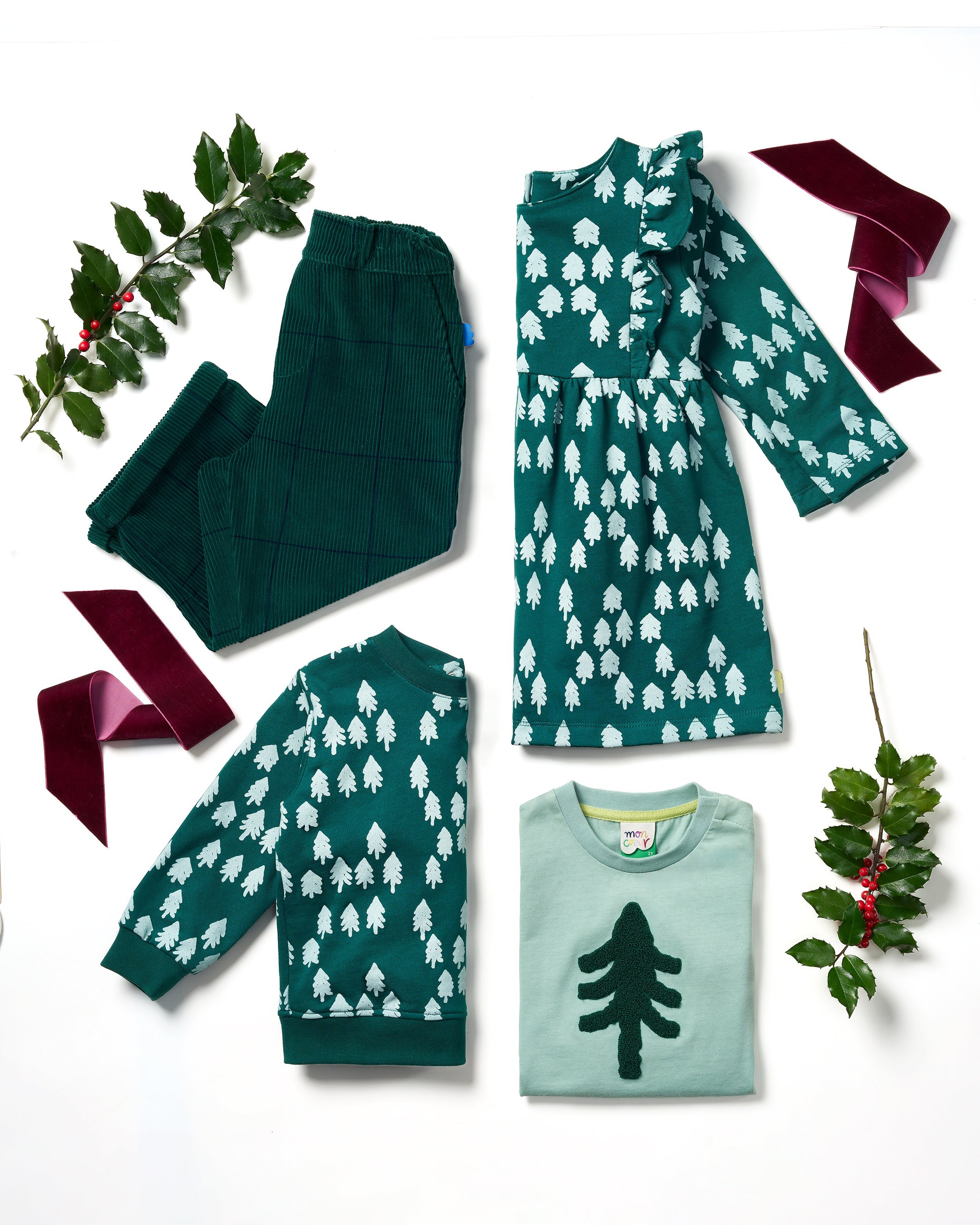 Mon Coeur Snowy Pine T-Shirt | Playroom Avenue