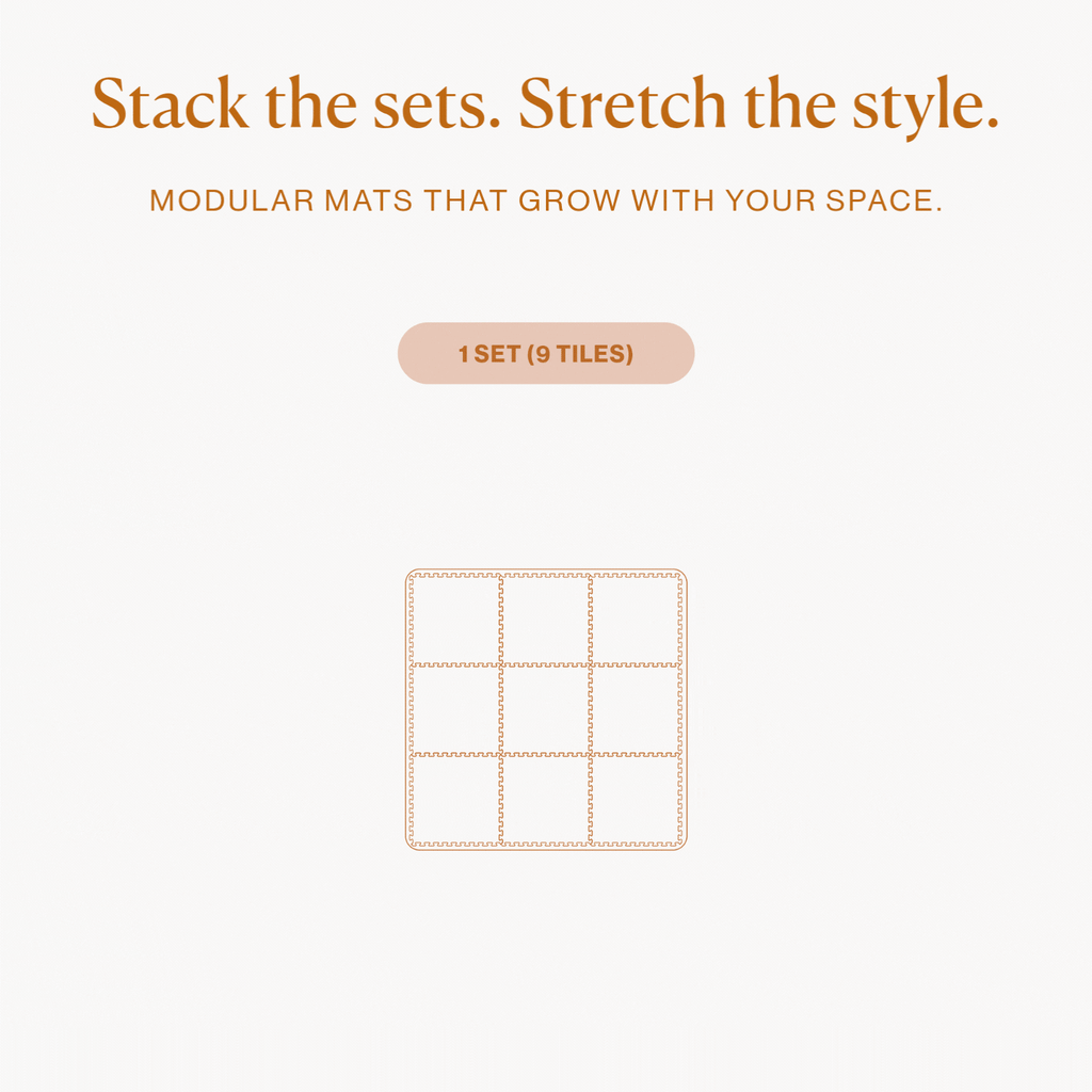 Toddlekind Classic Mat | Stone | Playroom Avenue