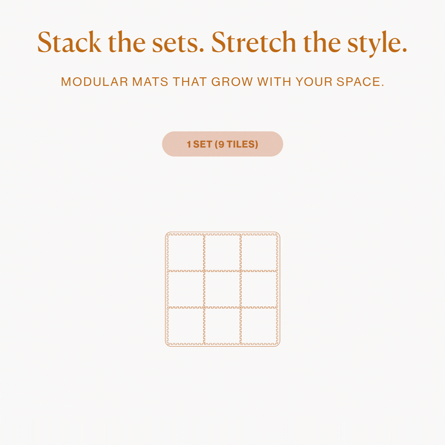 Toddlekind Classic Mat | Stone | Playroom Avenue