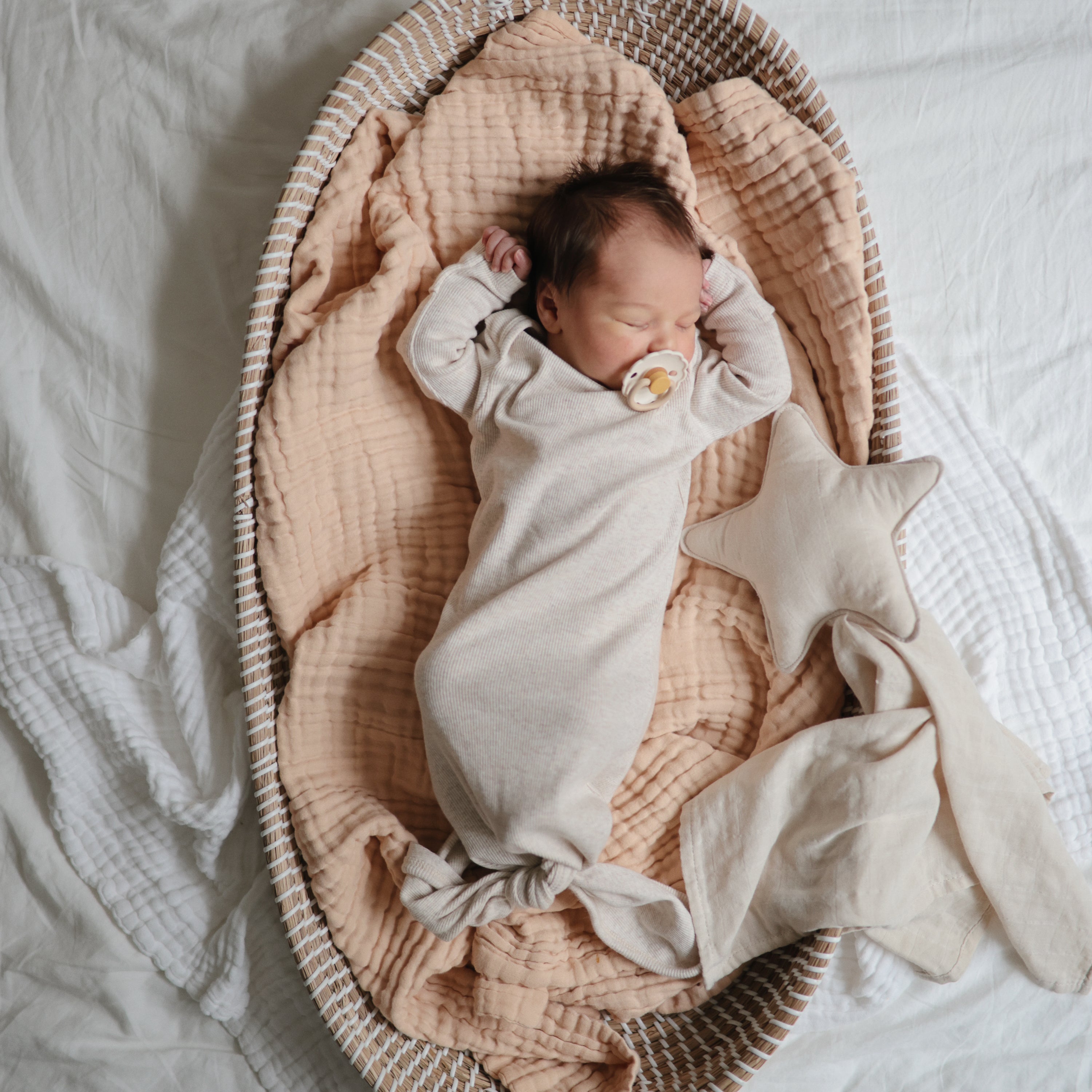 Mushie Star Lovey Blanket | Playroom Avenue