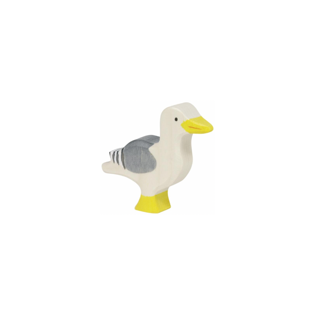 Holztiger Wooden Seagull Figure | Playroom Avenue