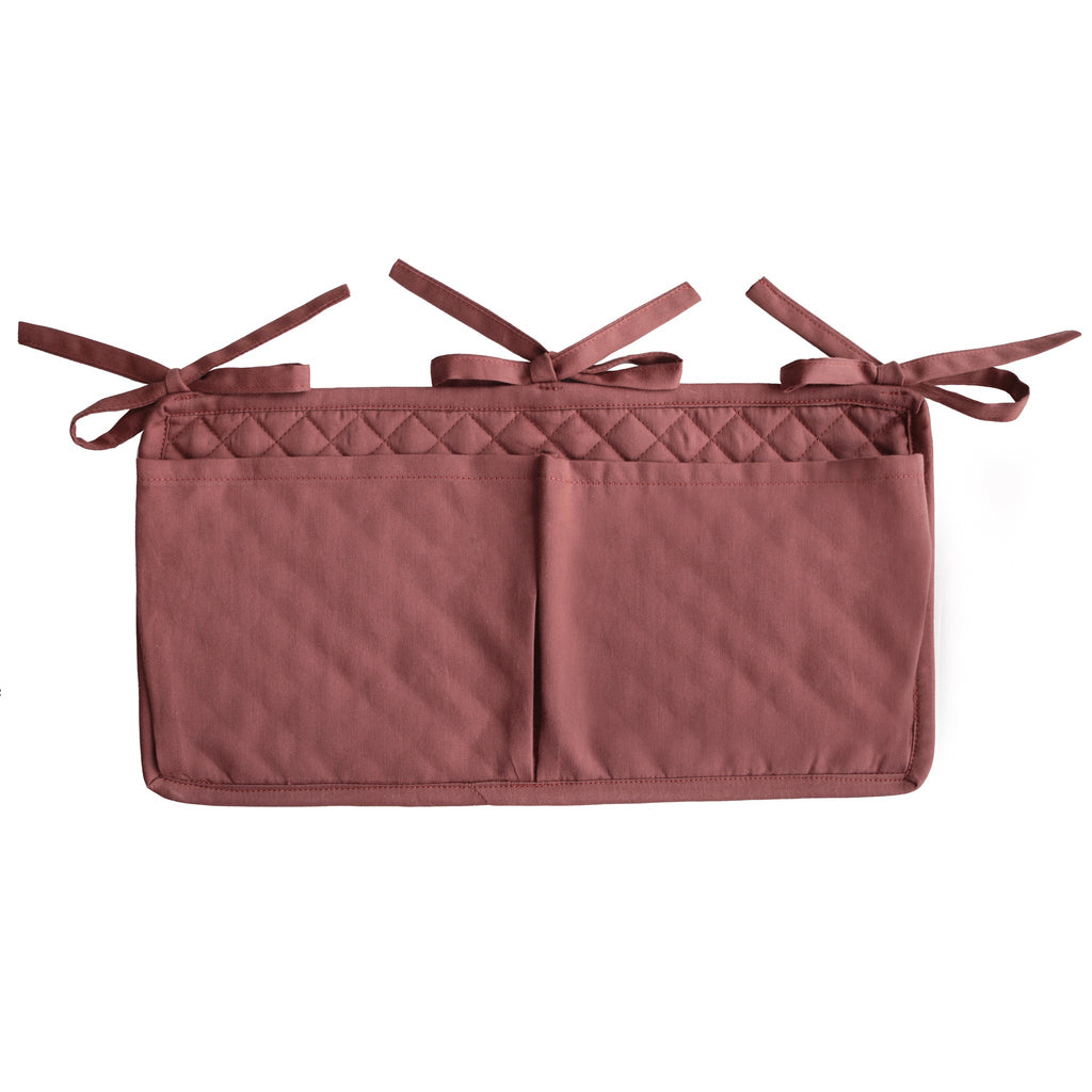 Mushie Storage Pocket Cognac | Playroom Avenue