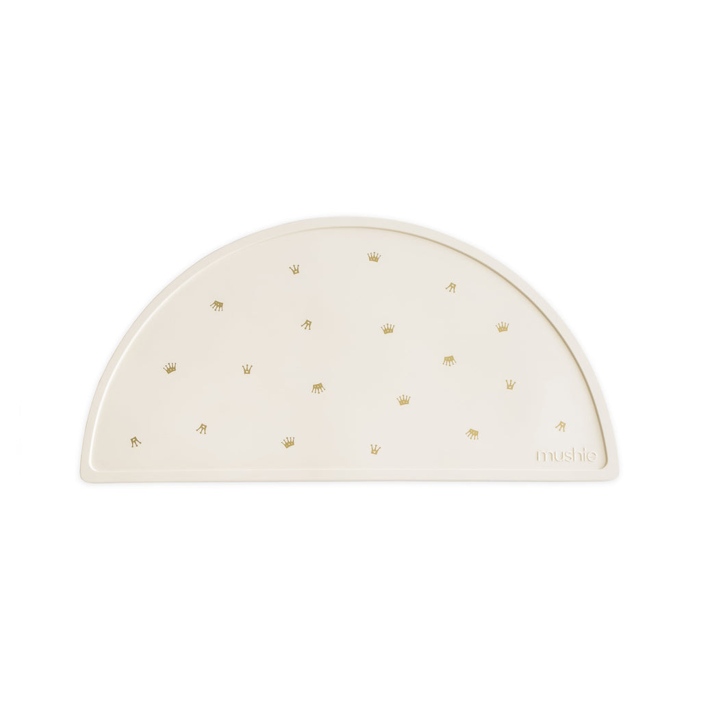 Mushie Silicone Placemat Crowns | Playroom Avenue