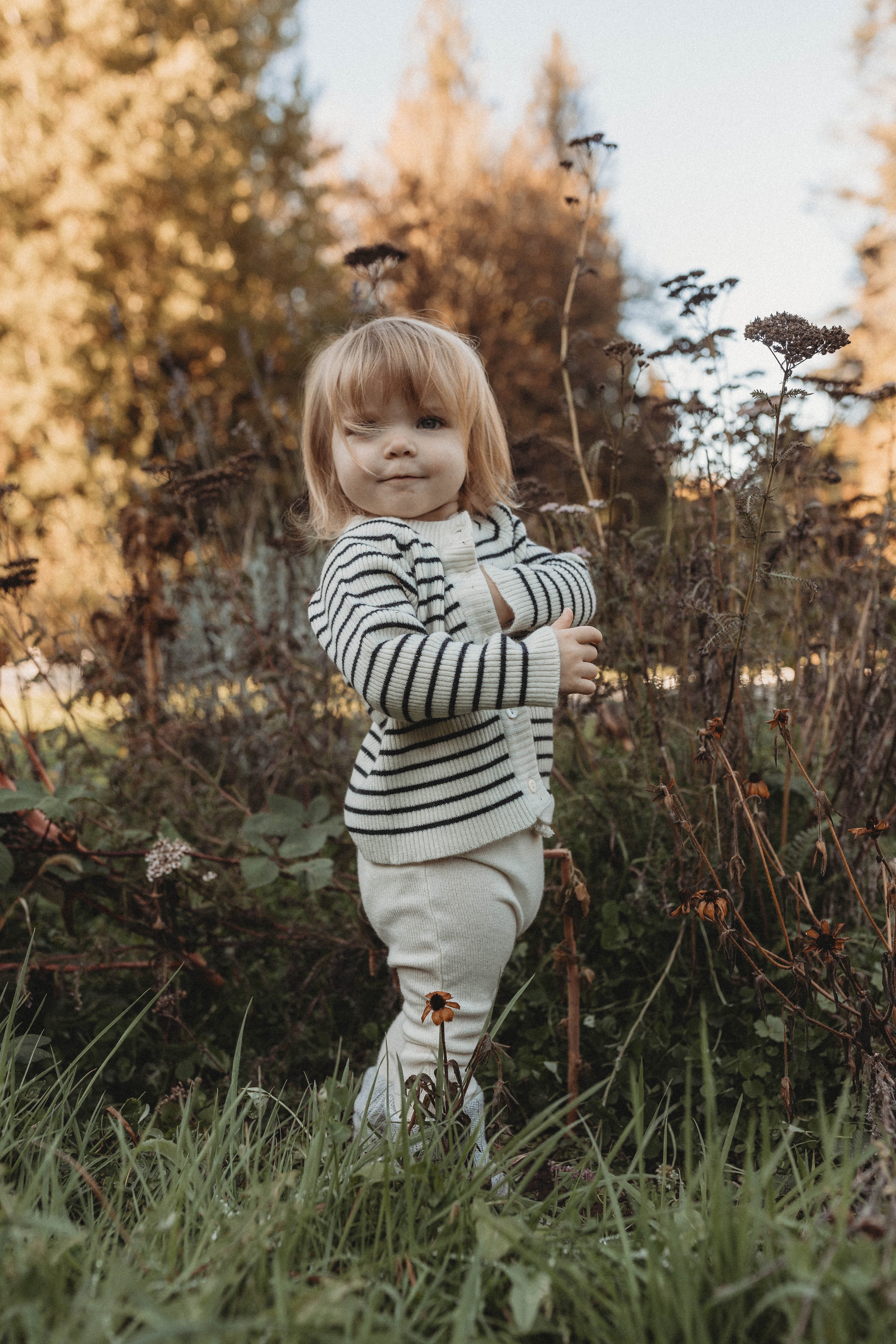 La Petit Lapin Cashmere Cardigan | Black/White | Playroom Avenue