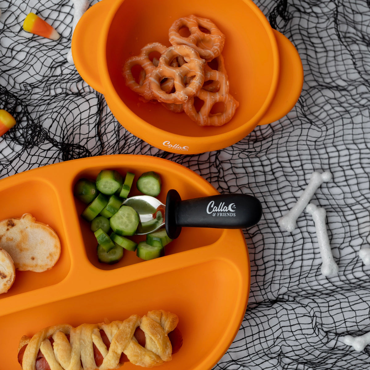 The Pumpkin Patch Suction Plate | Playroom Avenue