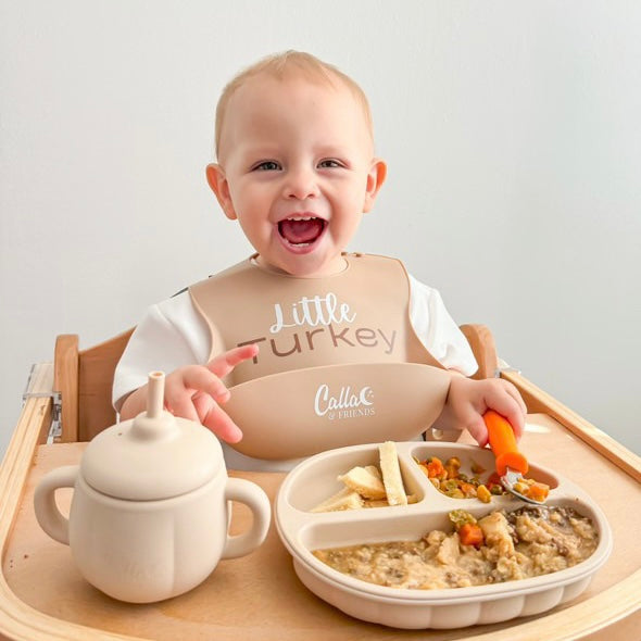 Little Turkey Collection Catch All Bib | Playroom Avenue