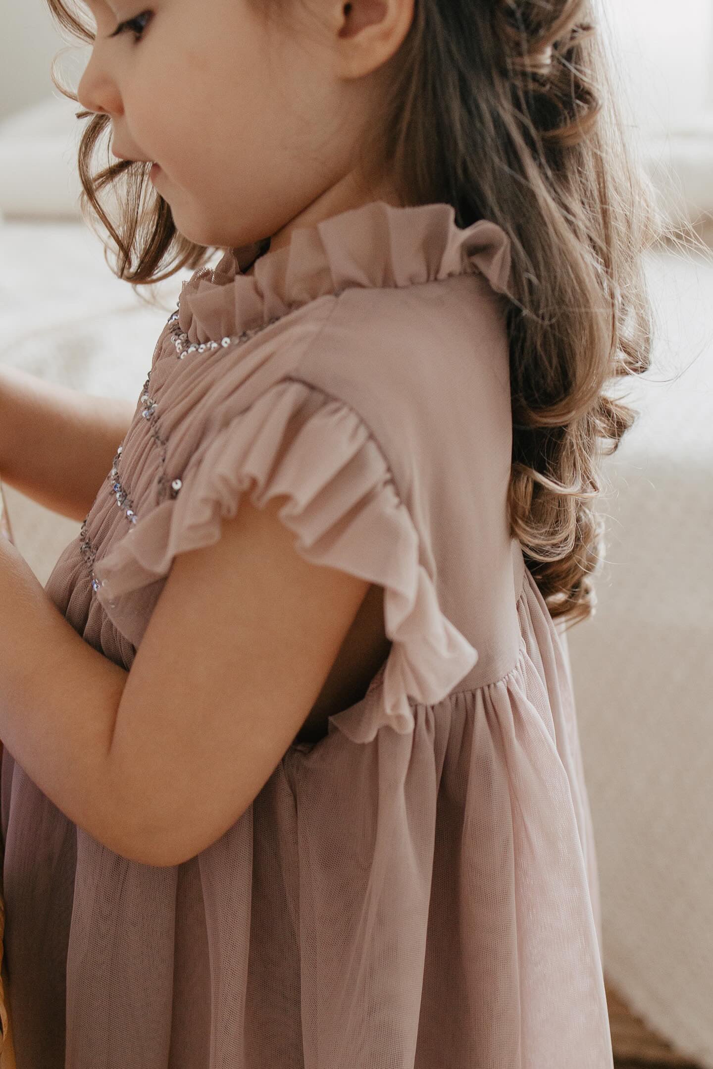 Le Petit Lapin Scarlett | Cotton Tulle Dress | Tosca | Playroom Avenue