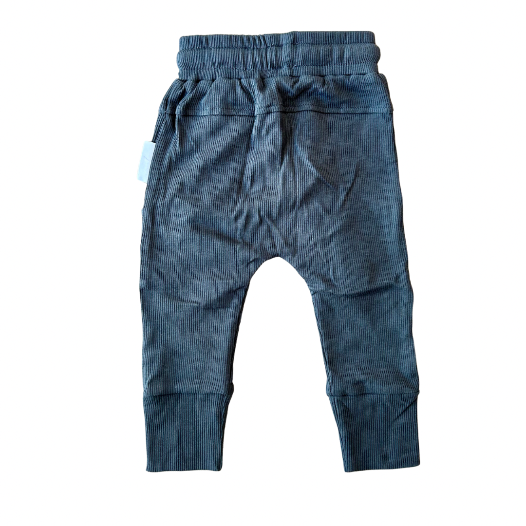 Keep the Littles Wild Ribbed bamboo joggers | Playroom Avenue