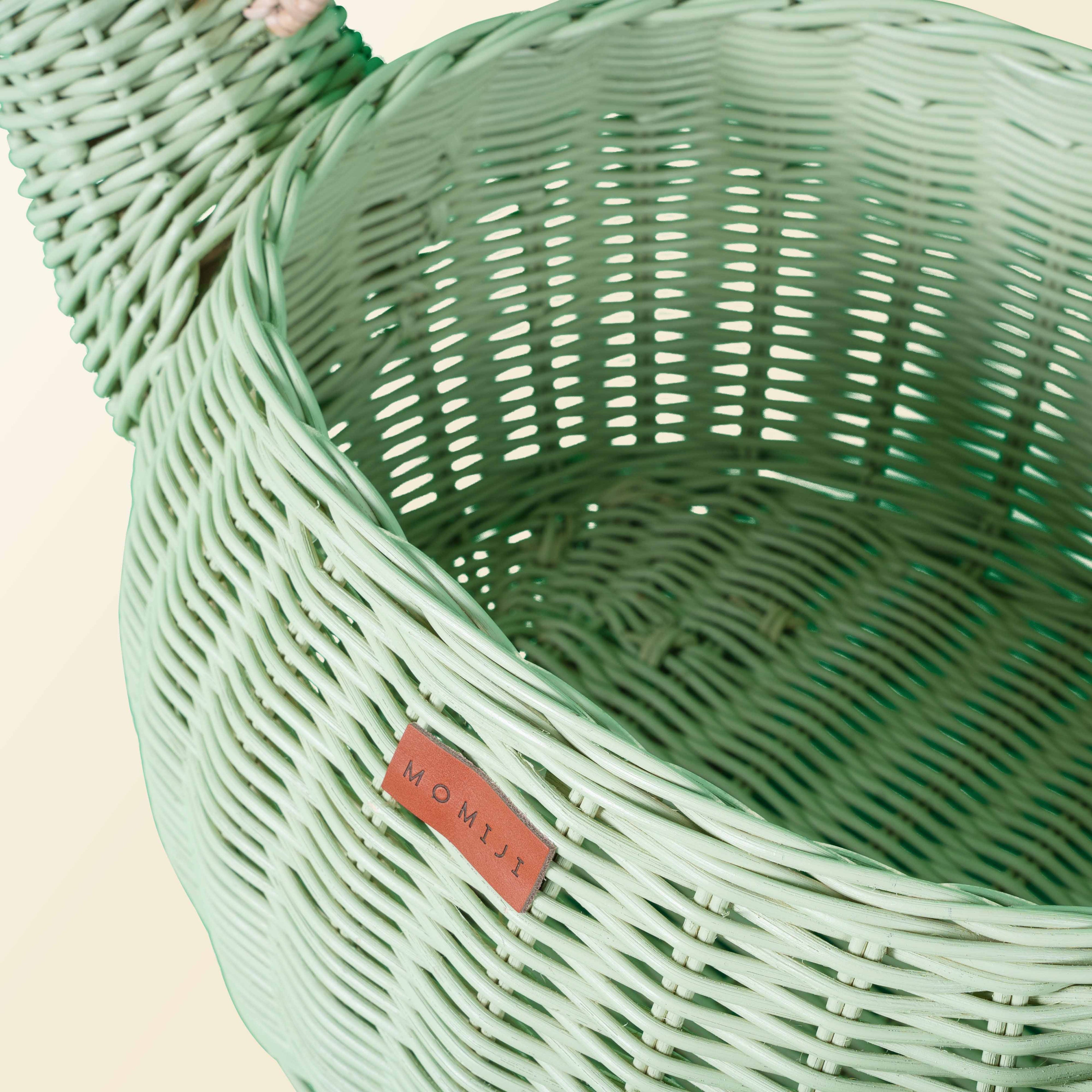 Momiji Dinosaur Storage Basket - Mint Green | Playroom Avenue
