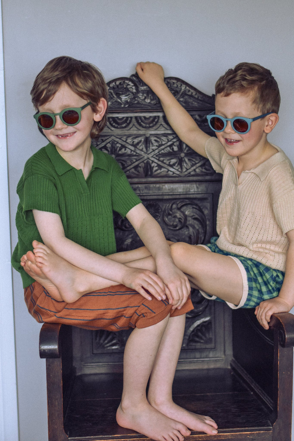 GRECH & CO.Classic | Sustainable Sunglasses | Plant-Based Bendable Polarized - Child | 3-8 Y | Playroom Avenue