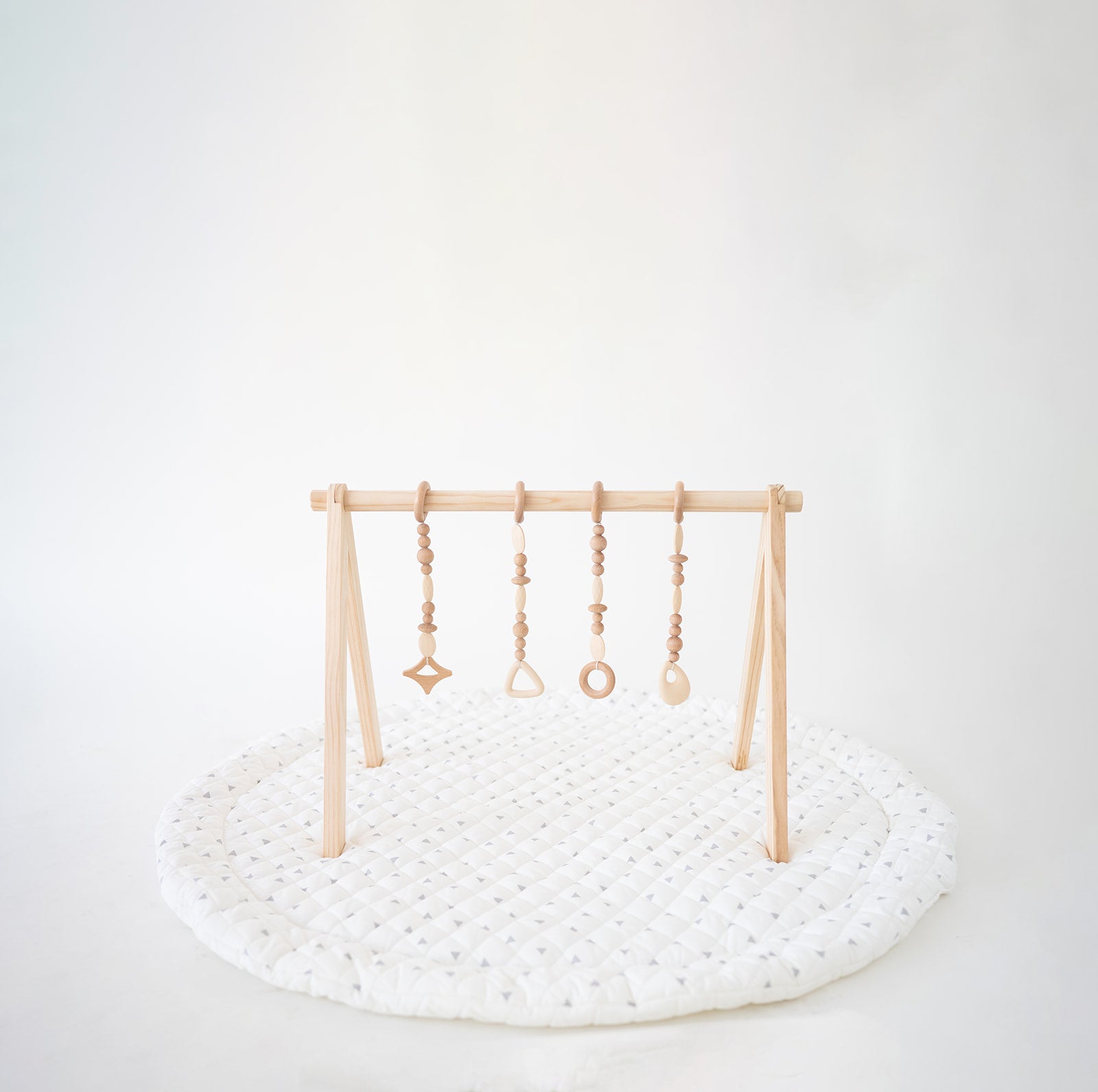 Poppyseed Play Play Gym Set Gray & Neutral | Playroom Avenue