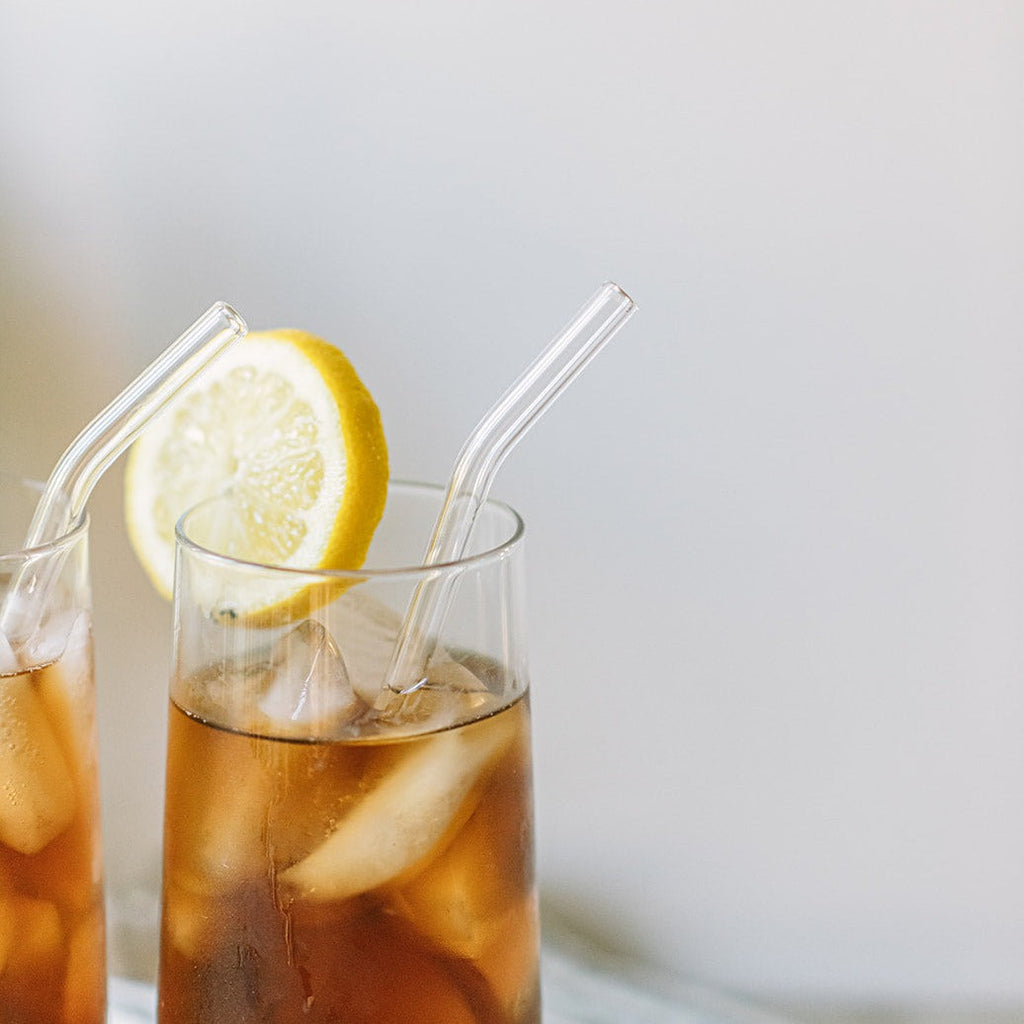 Mason Bottle Glass Straws, 4 Pack | Playroom Avenue