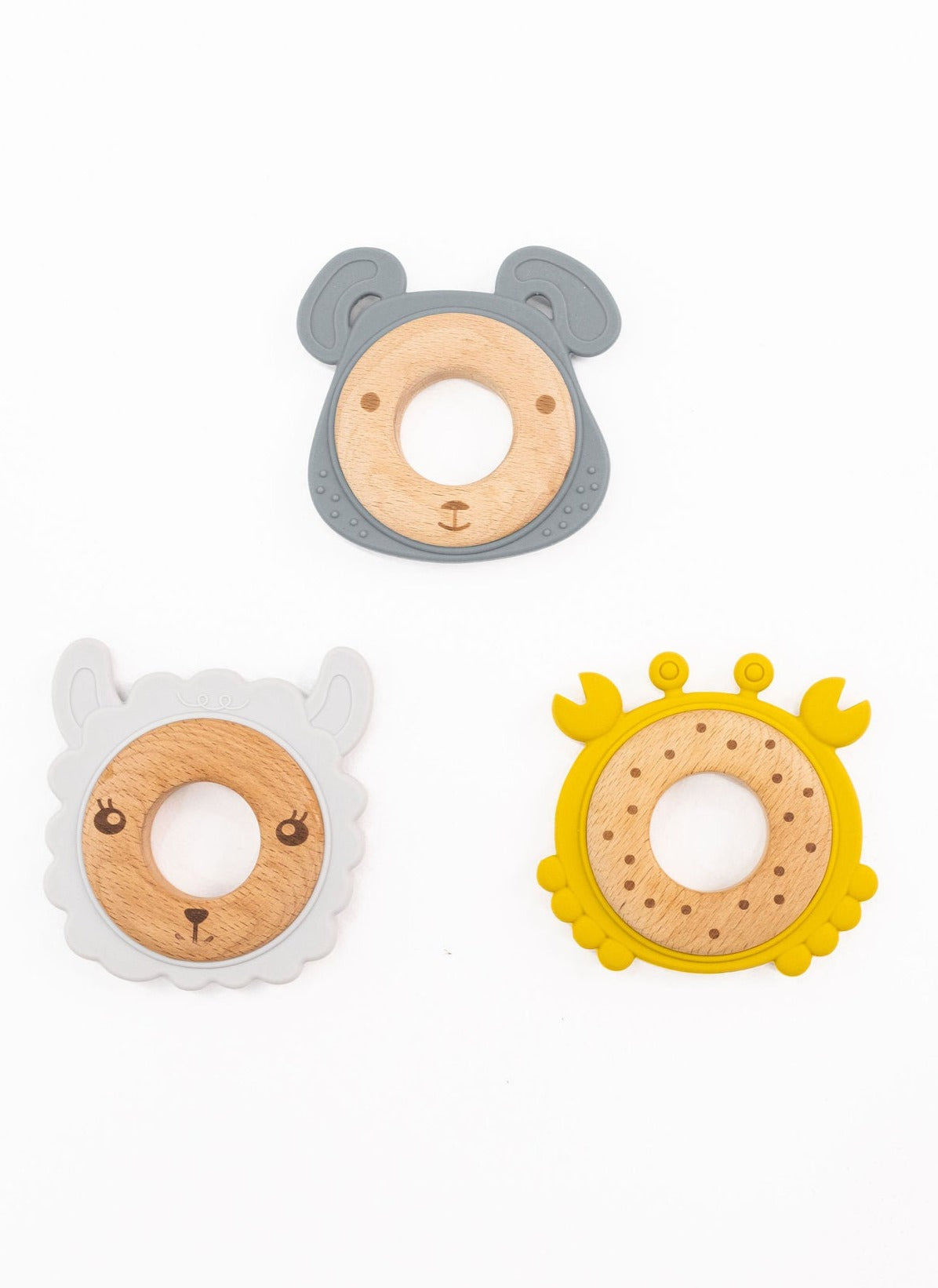 Poppyseed Play Silicone & Wood Teethers | Playroom Avenue