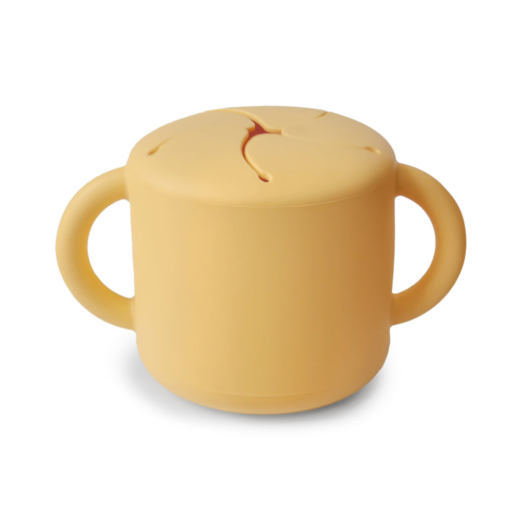 Mushie Snack Cup Daffodil | Playroom Avenue