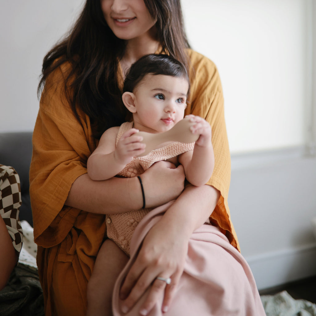 Mushie Ribbed Baby Blanket | Playroom Avenue
