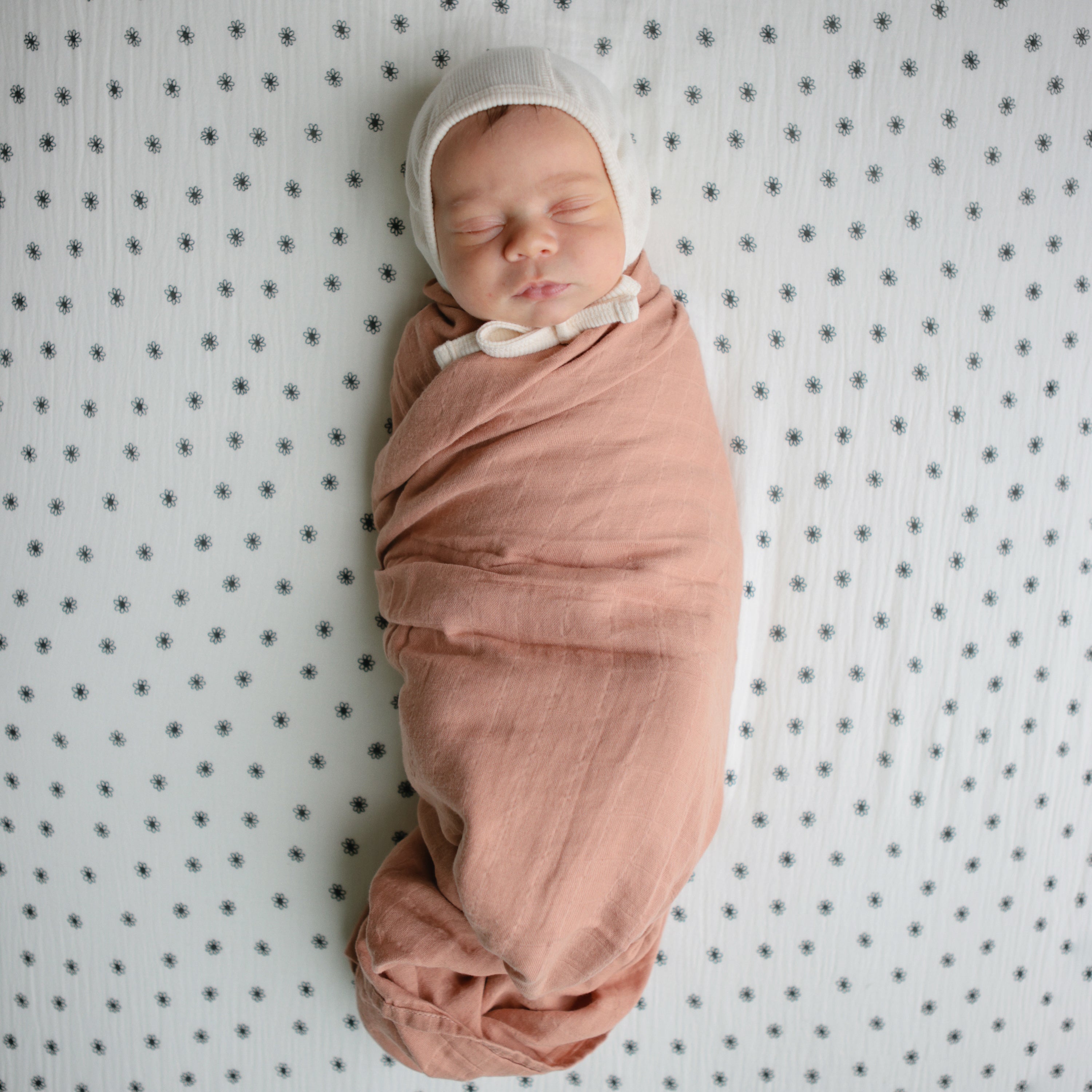 Mushie Organic Cotton Muslin Swaddle Blanket | Playroom Avenue