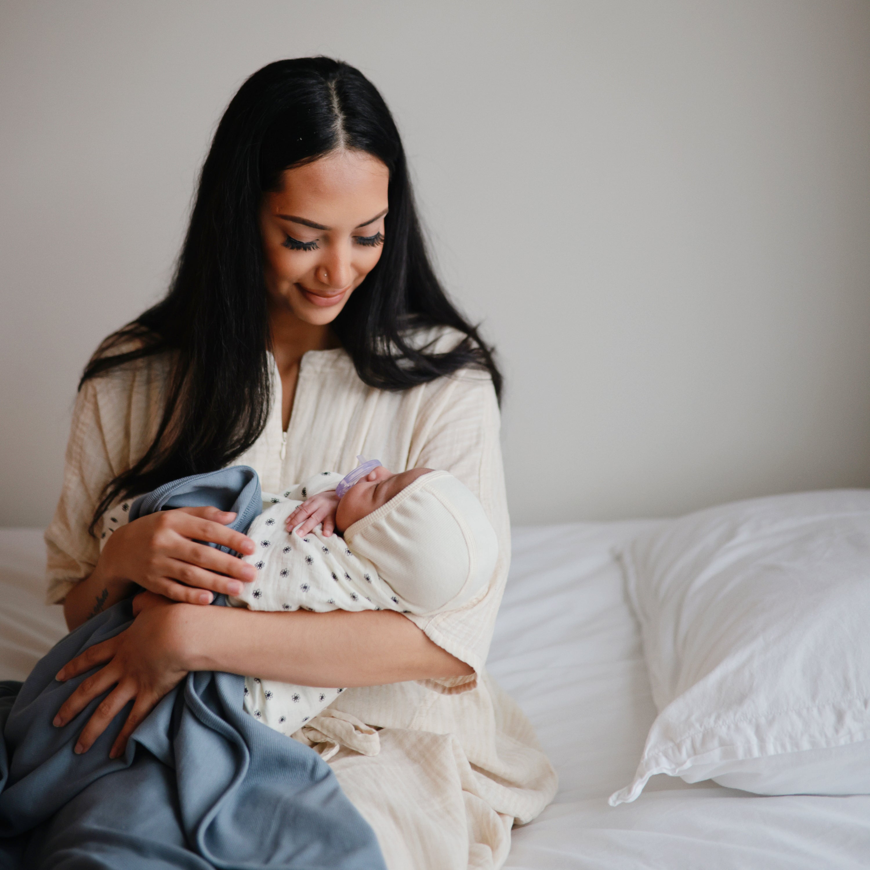 Mushie Ribbed Baby Blanket | Playroom Avenue