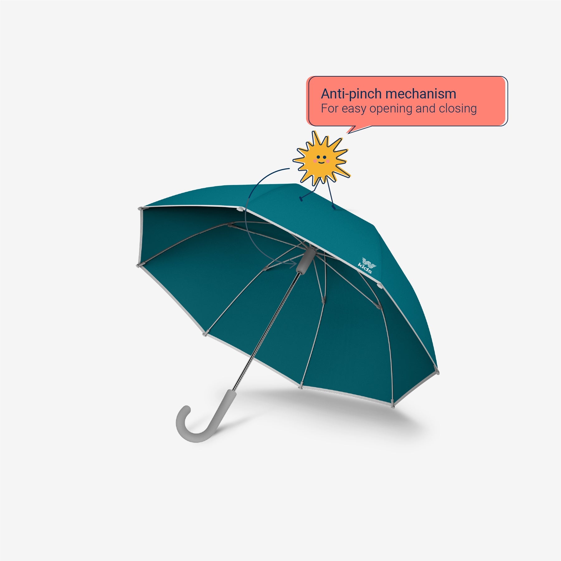 Weatherman Kids Umbrella - Deep Ocean