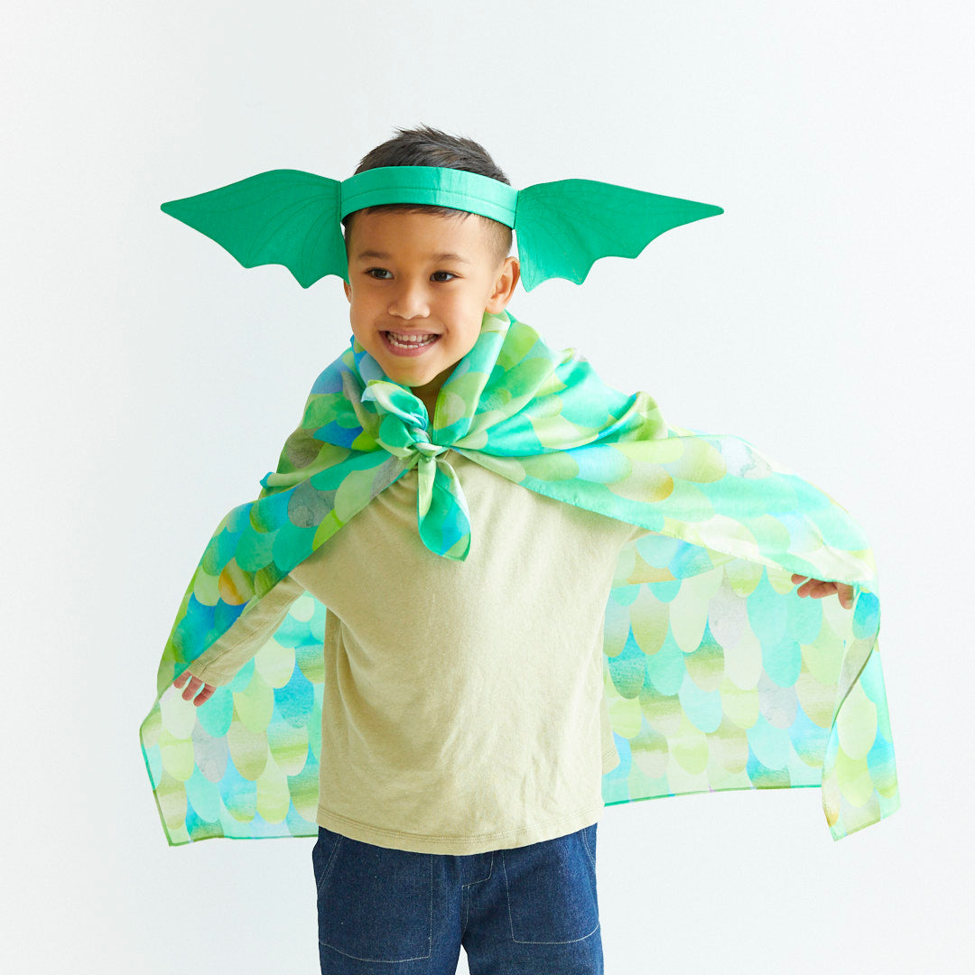 Sarah's Silks Green Dinosaur Costume | Playroom Avenue