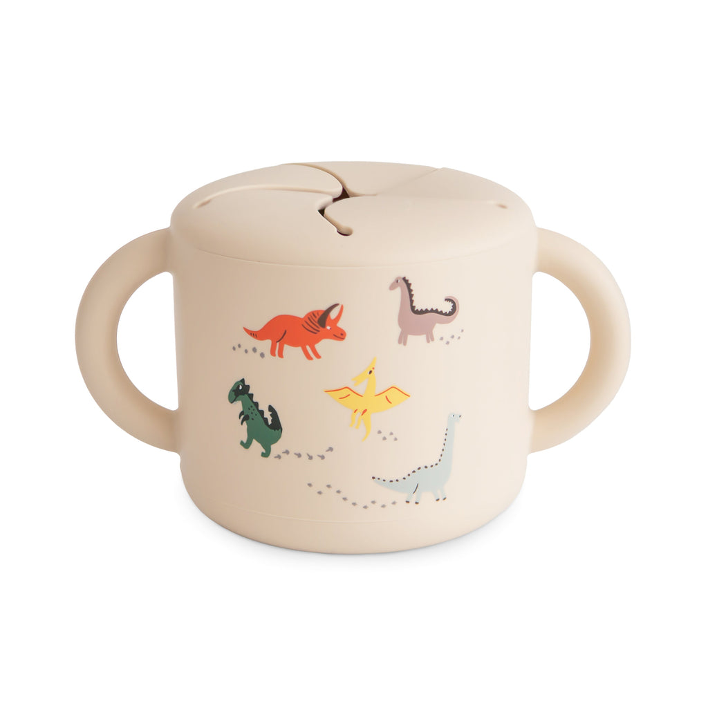 Mushie Snack Cup Dinosaurs | Playroom Avenue