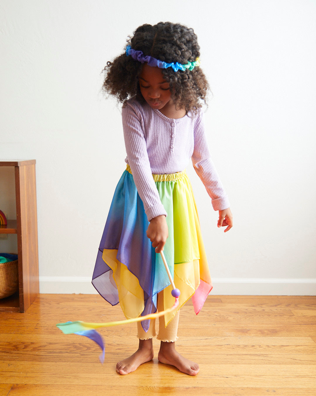 Sarah's Silks Rainbow Fairy Skirt | Playroom Avenue