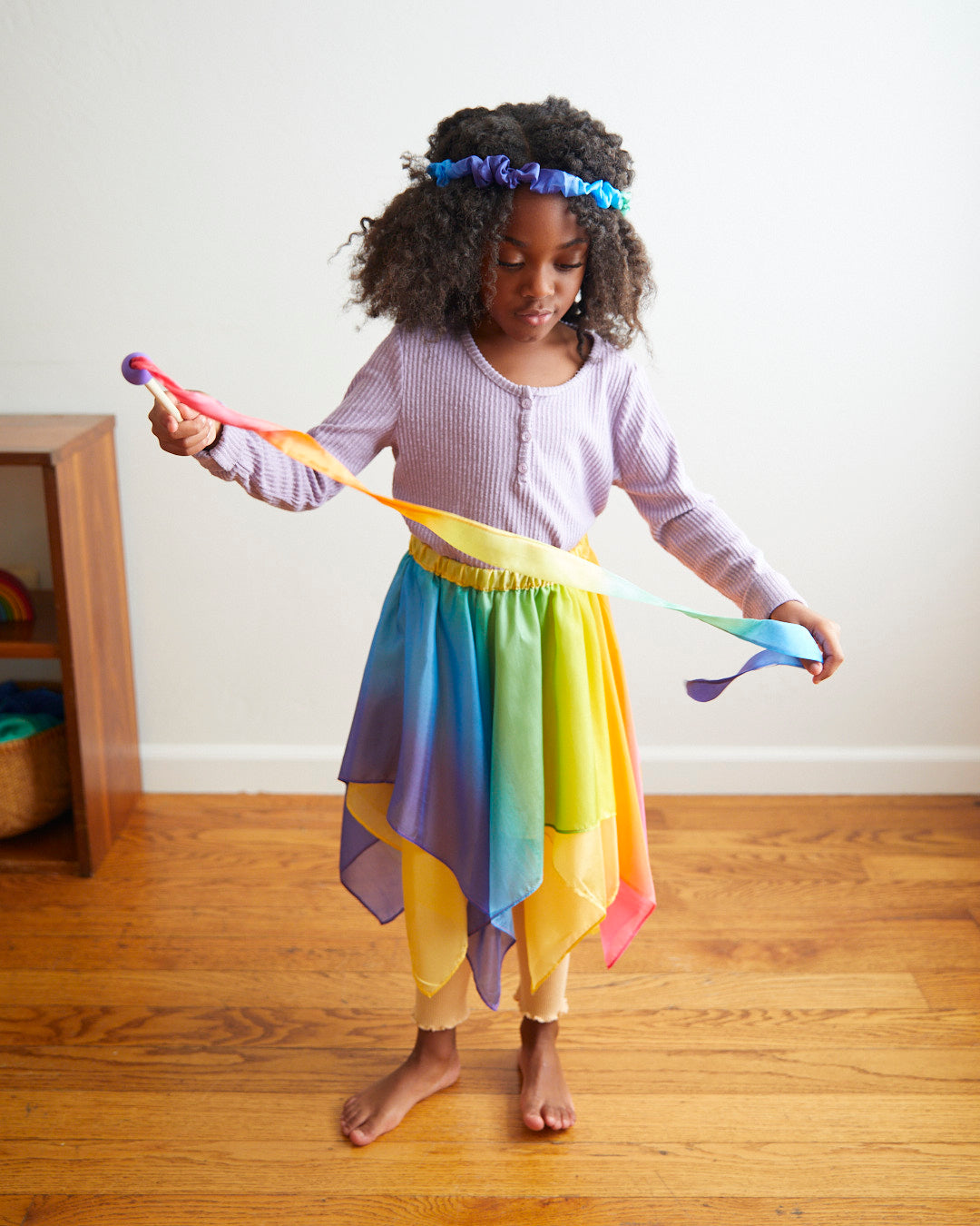 Sarah's Silks Rainbow Fairy Skirt | Playroom Avenue