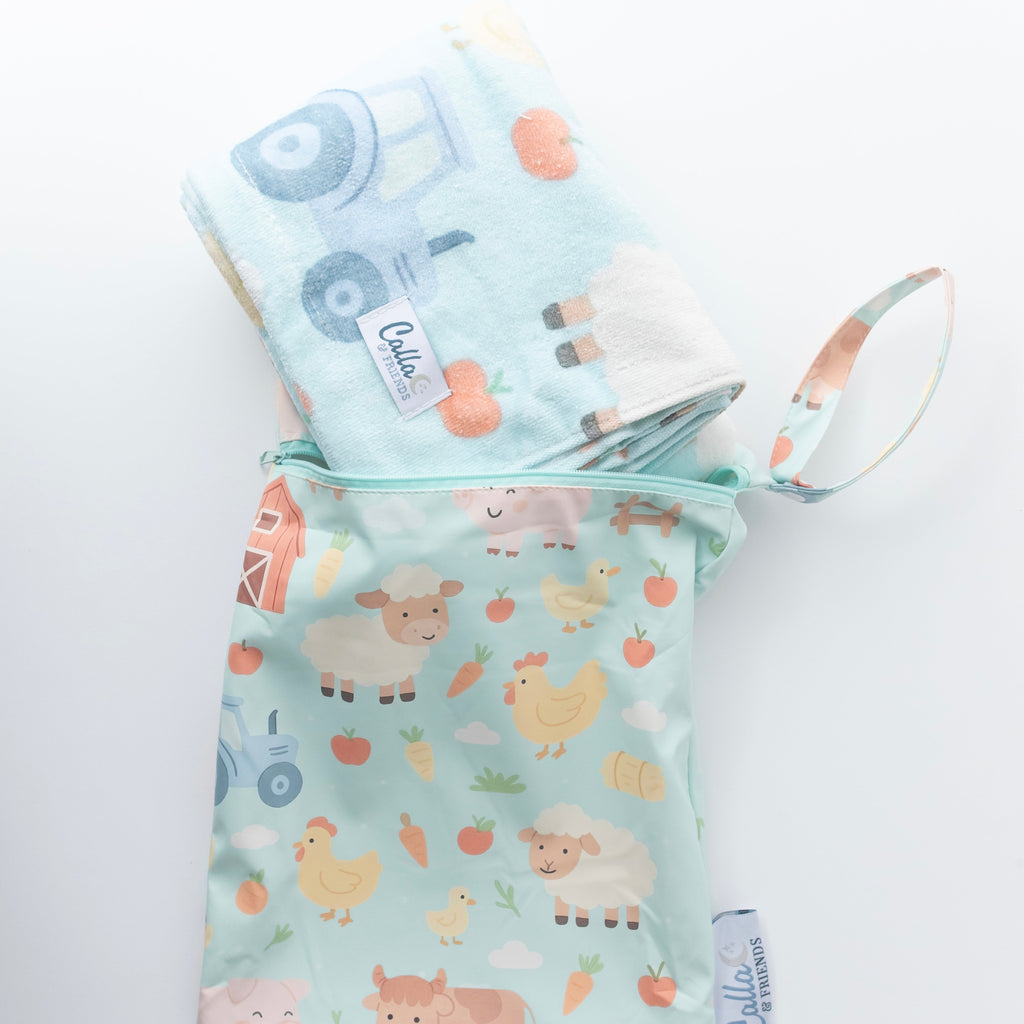 Calla and Friends The Maverick Kids Beach Towel | Playroom Avenue