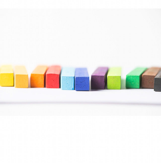 Elseware Unplug Pastel Sticks – Talc-Free Oil Pastels – 12 Vibrant Colors | Playroom Avenue
