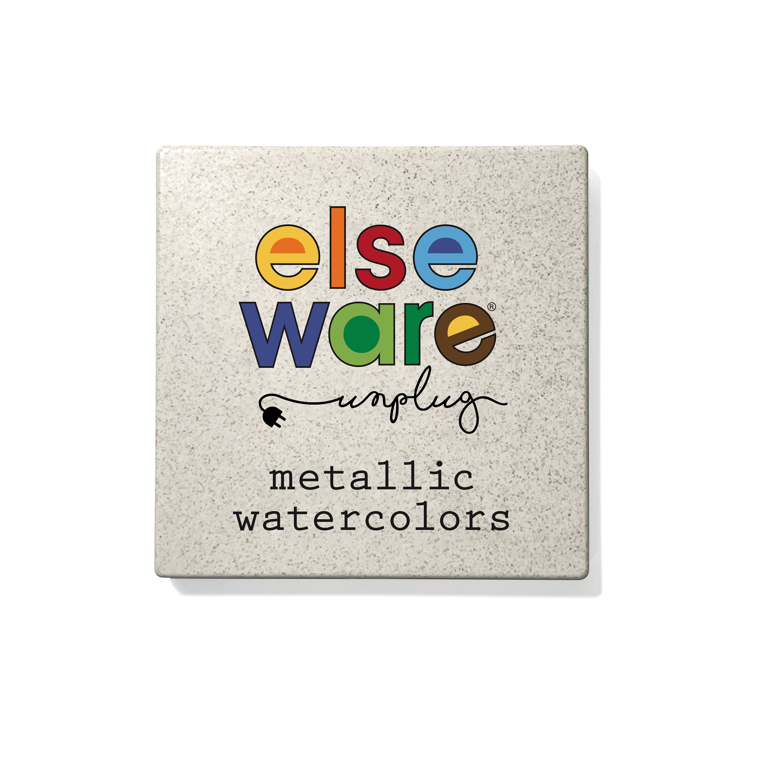 Elseware Unplug Metallic Watercolors – Wheat Straw Palette | Playroom Avenue