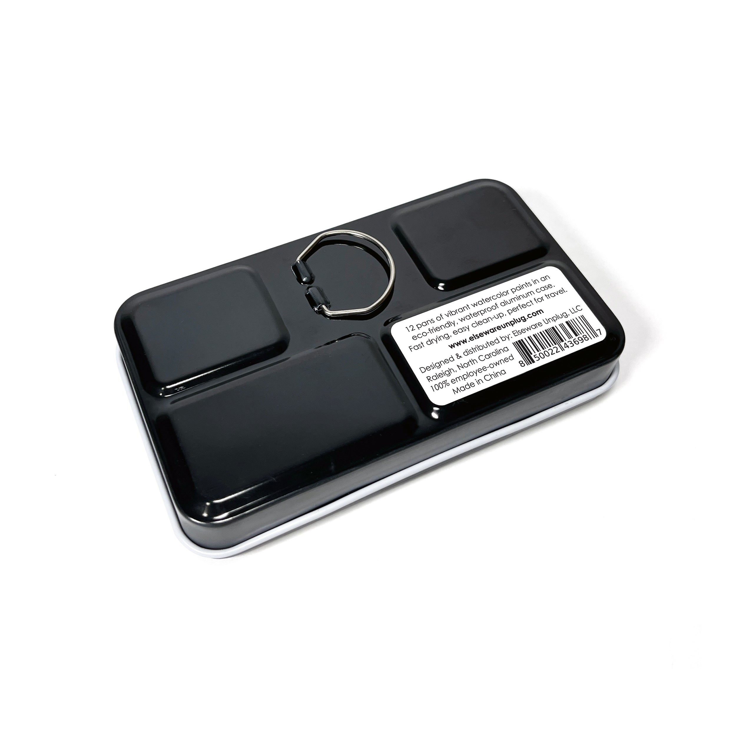 Elseware Unplug Watercolors – Metal Palette – 12 Colors – Travel Friendly | Playroom Avenue