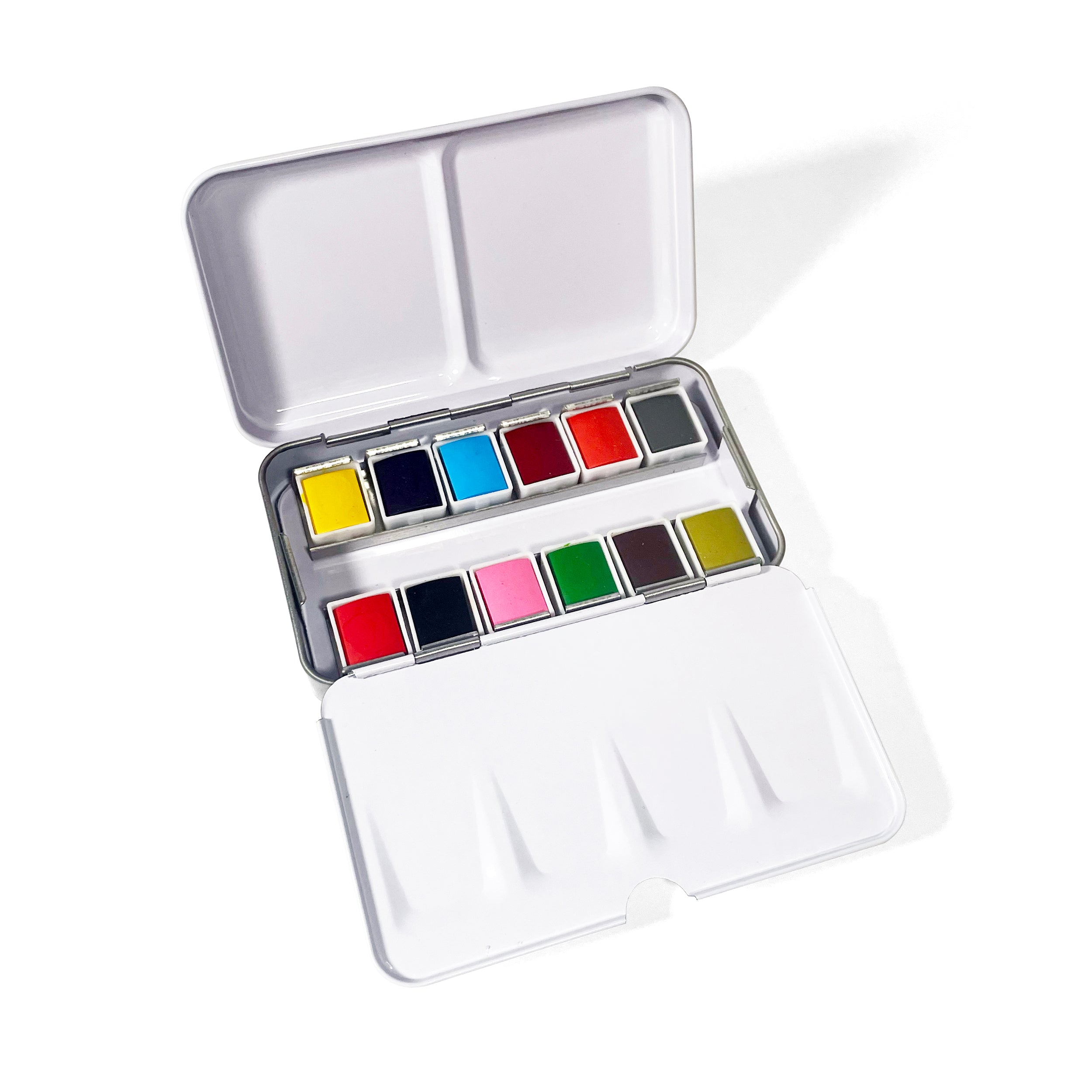 Elseware Unplug Watercolors – Metal Palette – 12 Colors – Travel Friendly | Playroom Avenue