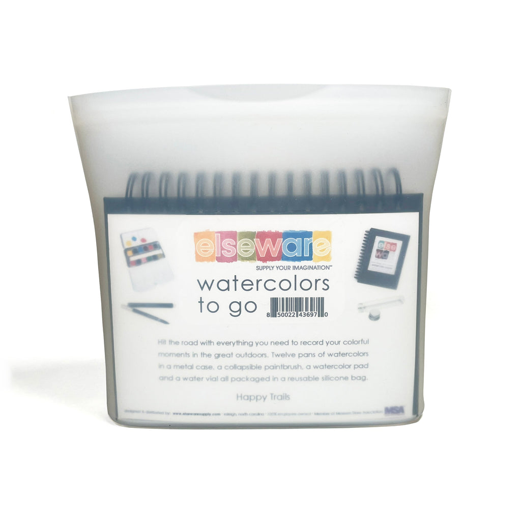 elseware unplug Watercolors To-Go Kit – Travel Friendly – 12 Colors | Playroom Avenue