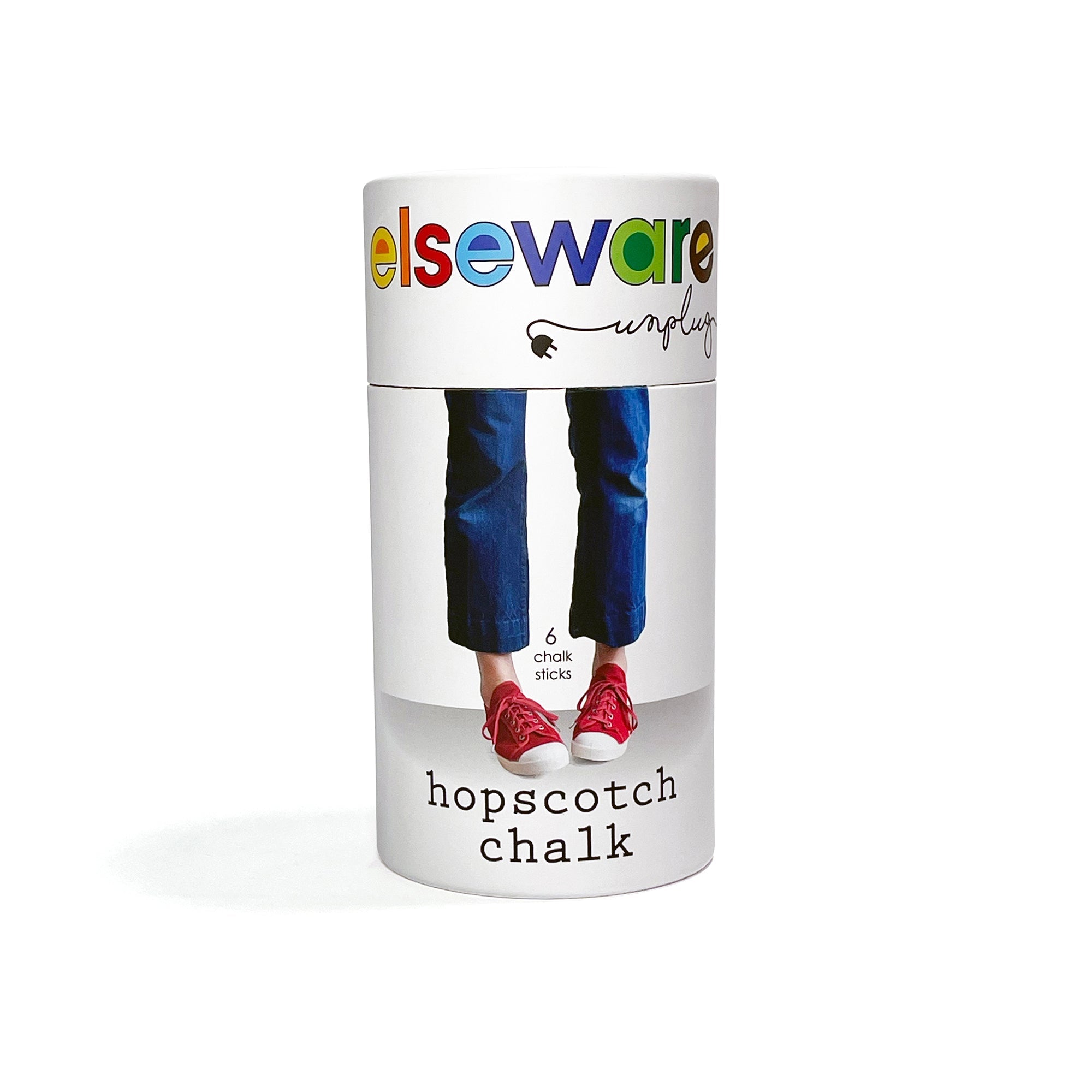 Elseware Unplug Hopscotch Chalk – Talc-Free – Non-Toxic Set | Playroom Avenue