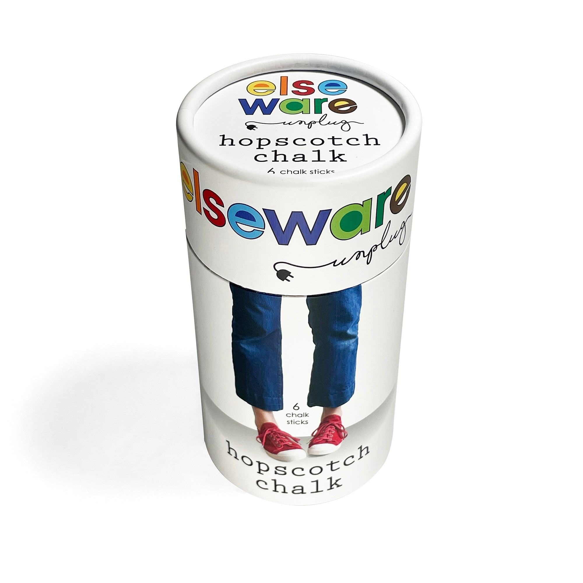 Elseware Unplug Hopscotch Chalk – Talc-Free – Non-Toxic Set | Playroom Avenue