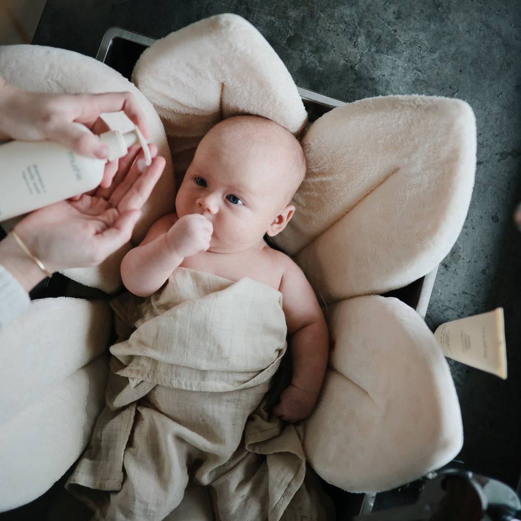 Mushie Organic Cotton Muslin Swaddle Blanket | Playroom Avenue