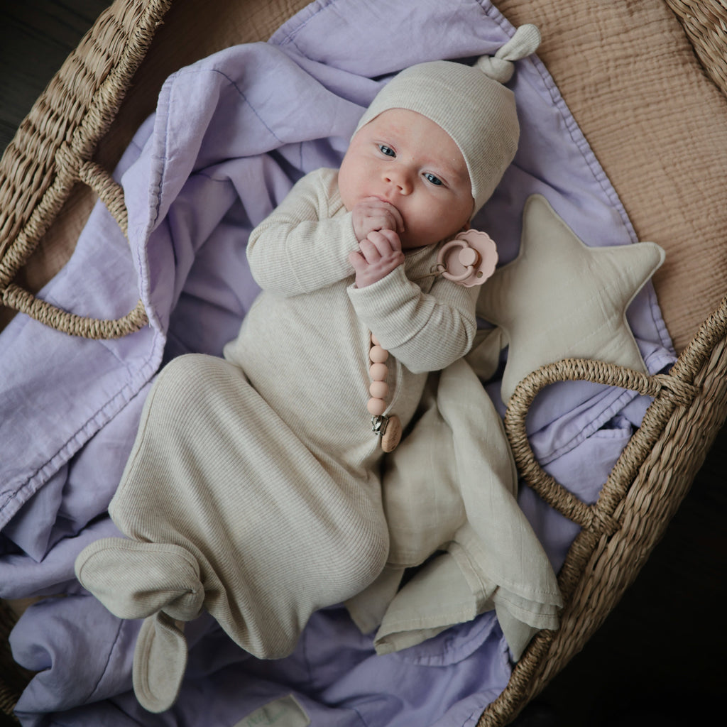 Mushie Star Lovey Blanket | Playroom Avenue