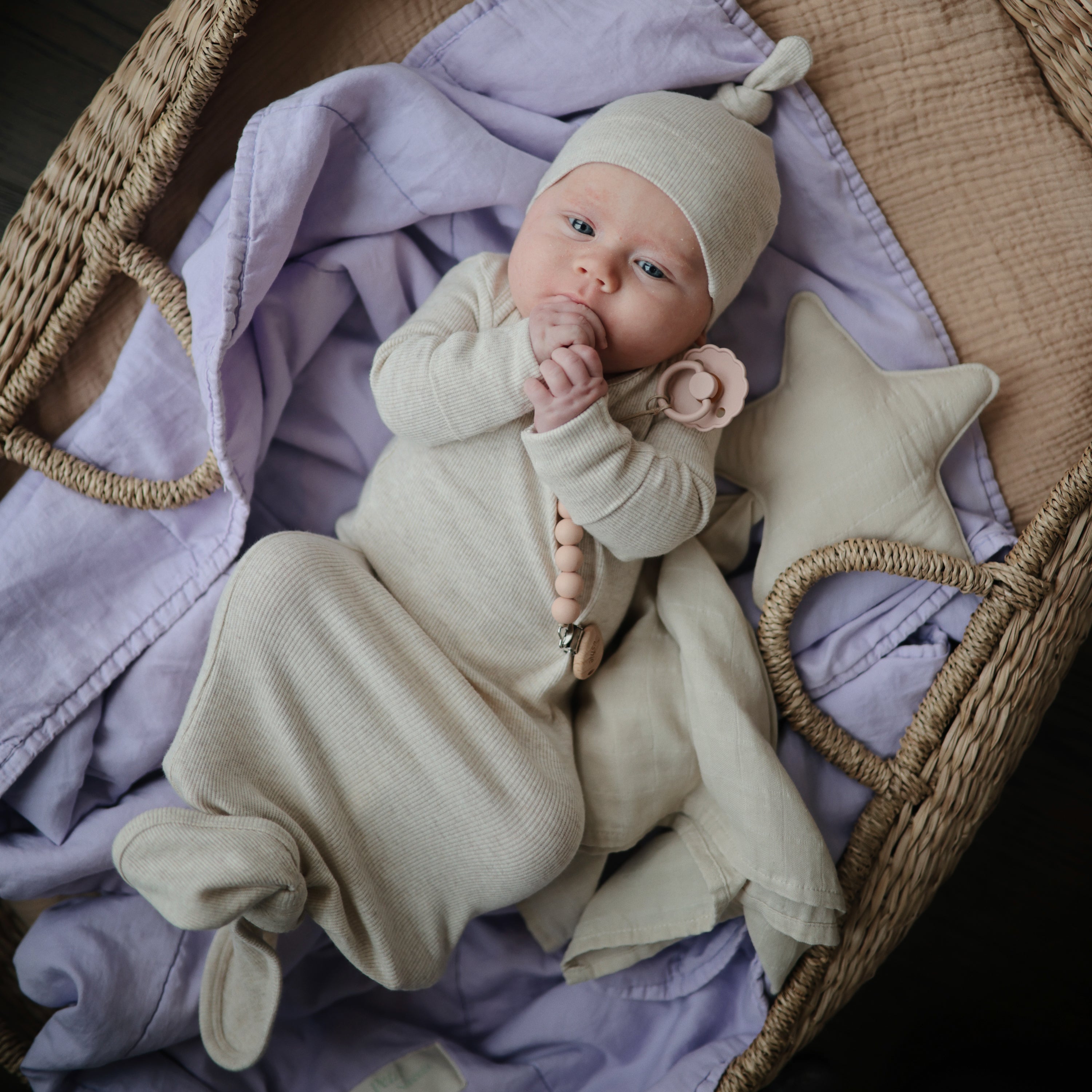 Mushie Star Lovey Blanket | Playroom Avenue