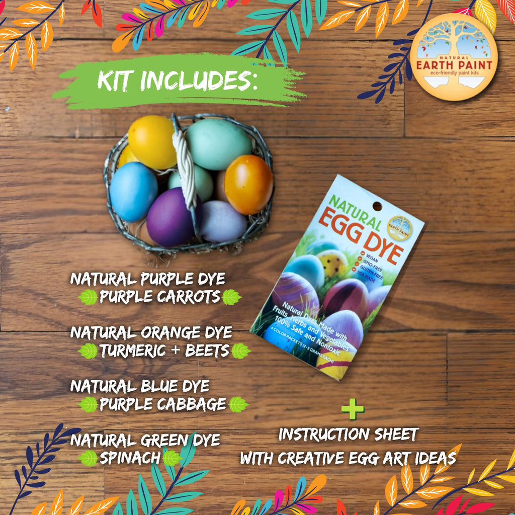 Natural Earth Paint Natural Egg Dye Kit | Playroom Avenue