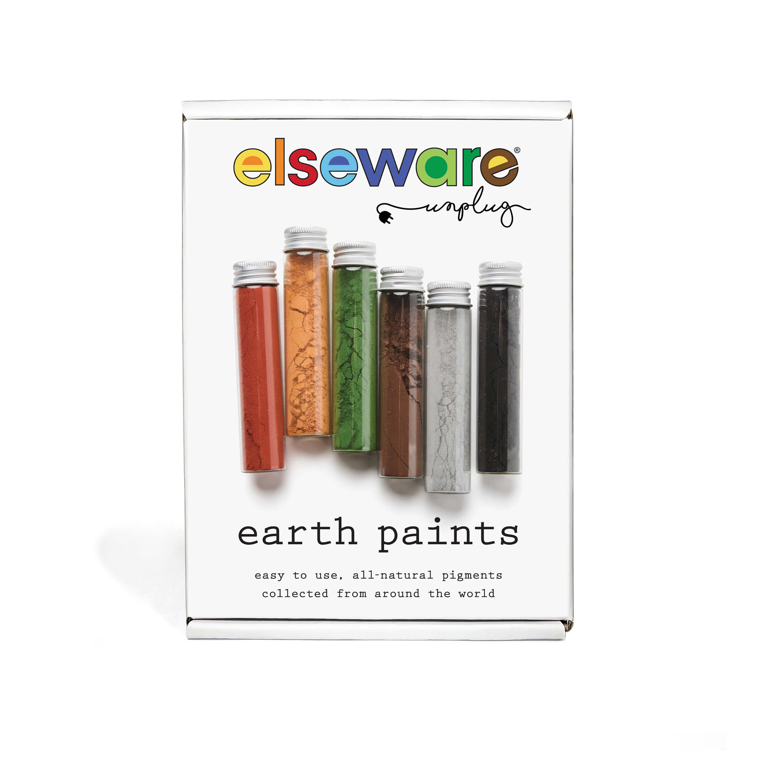 Earth Paint Set – Natural Mineral Pigments (15–17g per Vial) - Playroom Avenue