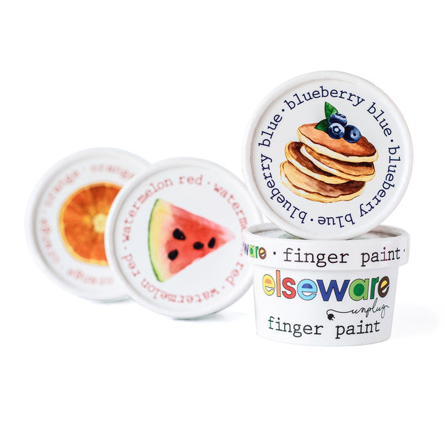 Eco- Kids All-Natural Finger Paint – Long Lasting, Shelf Stable Non-Toxic | Playroom Avenue