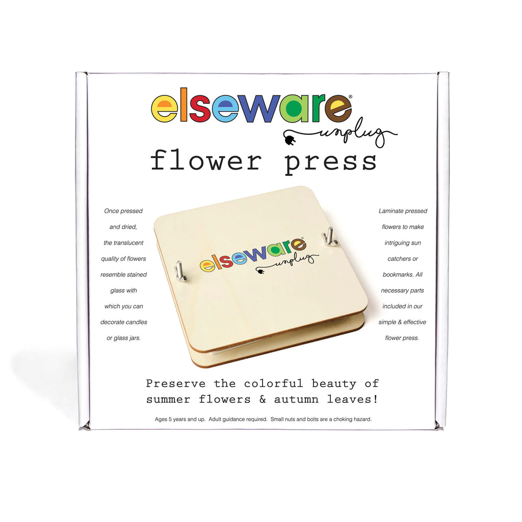 Elseware Unplug Flower Press DIY – Includes All Parts | Playroom Avenue